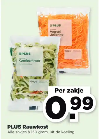 PLUS PLUS Rauwkost aanbieding