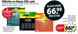 Kruidvat Gillette en Venus XXL-pak aanbieding