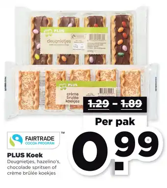 PLUS PLUS Koek aanbieding