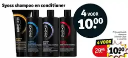 Kruidvat Syoss shampoo en conditioner aanbieding