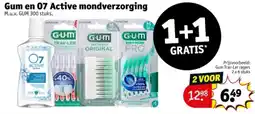 Kruidvat Gum en 07 Active mondverzorging aanbieding