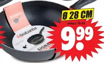 Dirk Brabantia wok aanbieding