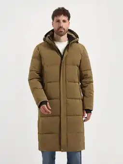 ANWB Travelin' Kalmar Heren Puffer winterjas Bruin aanbieding