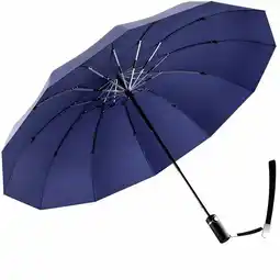 ANWB NovaQ Stormparaplu met hoes Blauw aanbieding