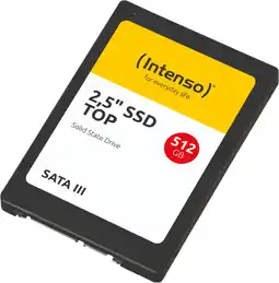 Coolblue Intenso SSD 512 GB 2,5'' SSD SATA III Top Performance aanbieding