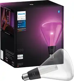 Coolblue Philips Hue Lightguide Triangle White and Color E27 aanbieding