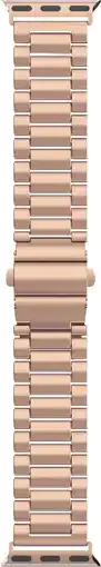 Coolblue Just in Case Rvs Bandje Roségoud voor Apple Watch 40/41/42 mm aanbieding