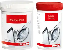 Coolblue Miele Ontkalkingsmiddel + Miele Machinereiniger IntenseClean aanbieding