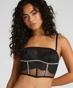 Hunkemoller Hunkemöller Bustier Odette Zwart aanbieding