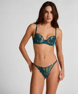 Hunkemoller Hunkemöller String Ember Groen aanbieding
