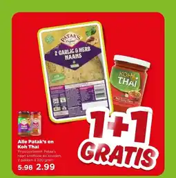 PLUS Alle Patak's en Koh Thai aanbieding