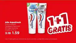 PLUS Alle Aquafresh aanbieding