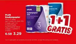 PLUS PLUS Keukenpapier aanbieding