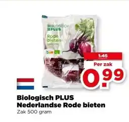 PLUS Biologisch PLUS Nederlandse Rode bieten aanbieding