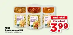 PLUS PLUS Oosterse maaltijd aanbieding