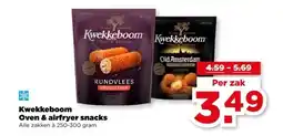 PLUS Kwekkeboom Oven & airfryer snacks aanbieding