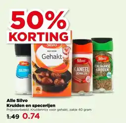 PLUS Alle Silvo Kruiden en specerijen aanbieding