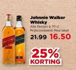 PLUS Johnnie Walker Whisky aanbieding