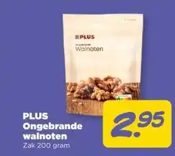 PLUS PLUS Ongebrande walnoten aanbieding