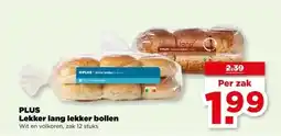PLUS PLUS Lekker lang lekker bollen aanbieding