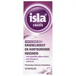 Kruidvat Isla Cassis Pastilles aanbieding