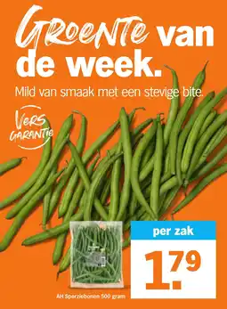 Albert Heijn AH Sperziebonen aanbieding