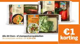 Albert Heijn Alle AH Oven of stamppotverspakketten aanbieding