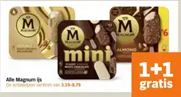 Albert Heijn Alle Magnum ijs aanbieding