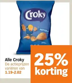 Albert Heijn Alle Croky aanbieding