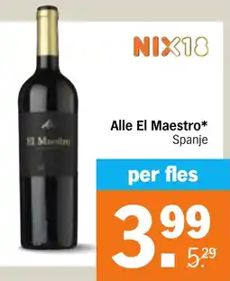 Albert Heijn Alle El Maestro aanbieding