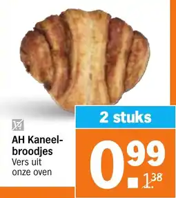 Albert Heijn AH Kaneel broodjes aanbieding