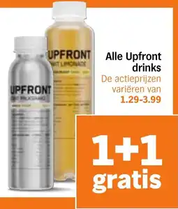 Albert Heijn Alle upfront drinks aanbieding