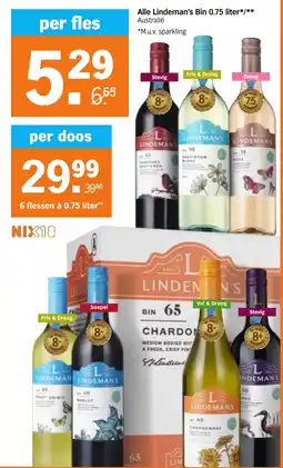 Albert Heijn Alle Lindeman's Bin aanbieding