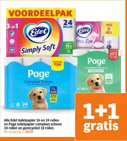 Albert Heijn Alle Edet toiletpapier aanbieding