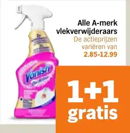 Albert Heijn Alle A-merk vlekverwijderaars aanbieding