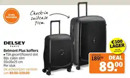 Albert Heijn Belmont Plus koffers aanbieding