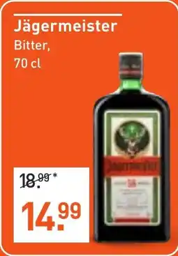 Albert Heijn Jägermeister Bitter aanbieding