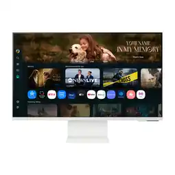 MediaMarkt Samsung Smart Monitor M8 Ls32fm801uuxen - 32 Inch 3840 X 2160 (ultra Hd) Va-paneel In Hoogte Verstel aanbieding