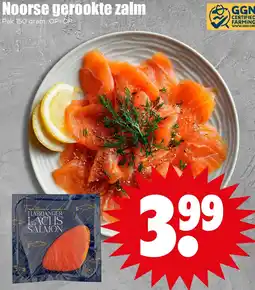Dirk Noorse gerookte zalm aanbieding
