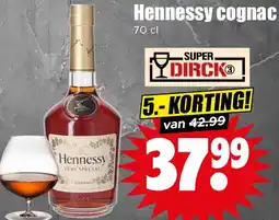 Dirk Hennessy cognac aanbieding