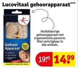 Kruidvat Lucovitaal gehoorapparaat aanbieding