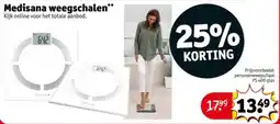 Kruidvat Medisana weegschalen aanbieding