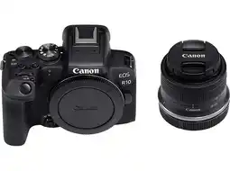 MediaMarkt Canon Eos R10 Body + Rf-s 18-45mm aanbieding