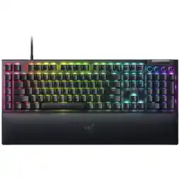 MediaMarkt Razer Blackwidow V4 - Mechanical Gaming Keyboard (yellow Switch) Us Layout Bedraad Gamingtoetsenbord aanbieding