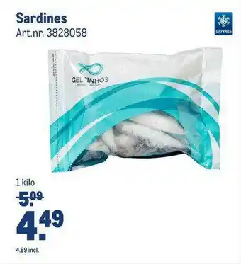 Makro Sardines aanbieding