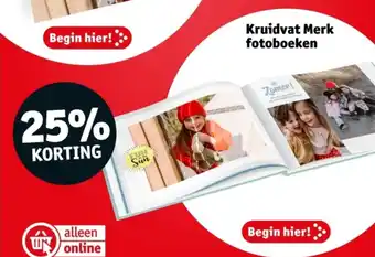 Kruidvat Kruidvat Merk fotoboeken aanbieding