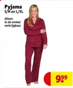 Kruidvat Pyjama aanbieding