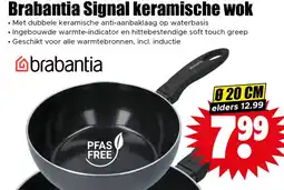 Dirk Brabantia Signal keramische wok aanbieding