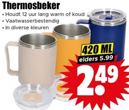 Dirk Thermosbeker aanbieding