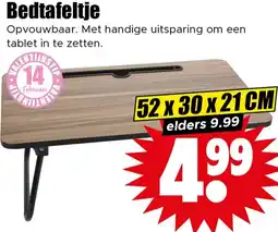 Dirk Bedtafeltje aanbieding